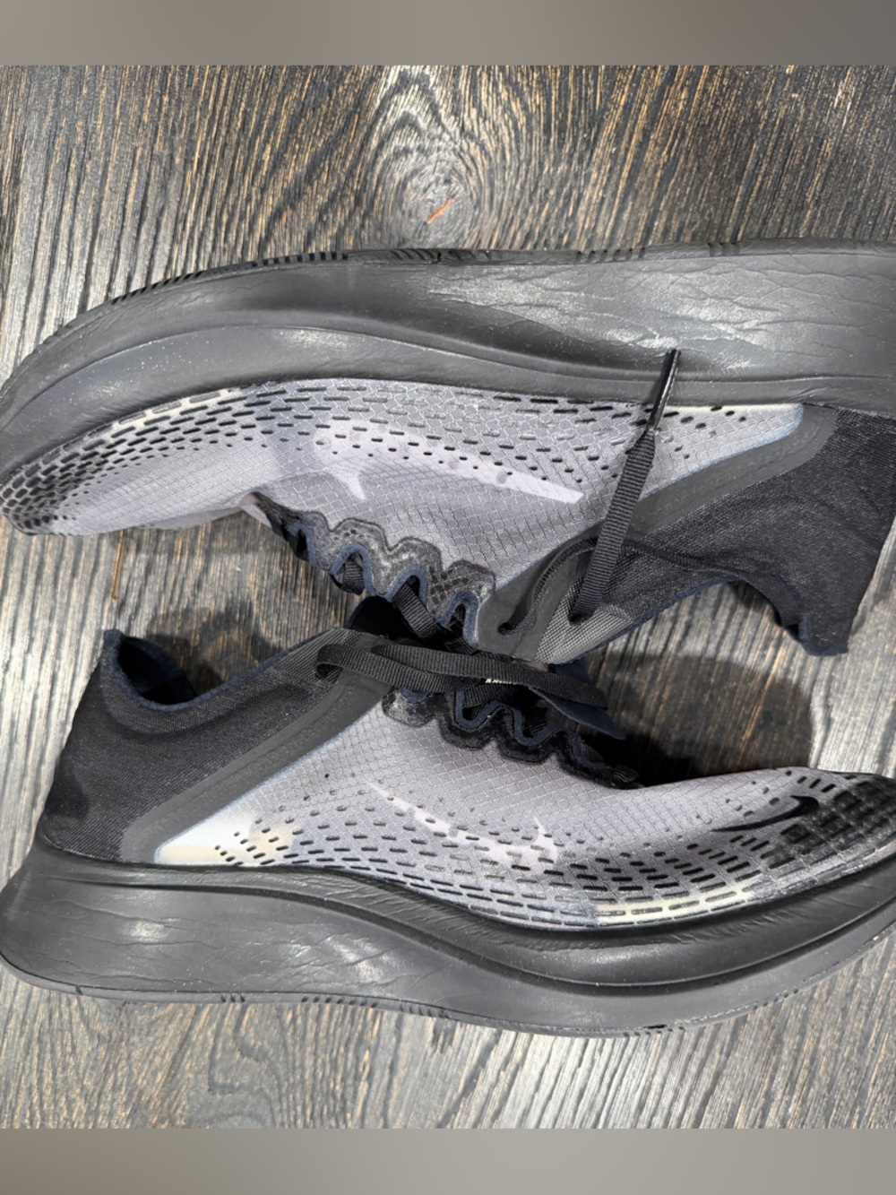 Nike Zoom Fly SP Fast Grey Black size 11
